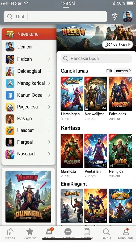 Screenshot mahjong500 nomor 1