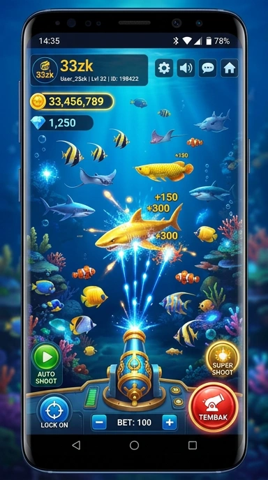 Pratinjau antarmuka 33zk — aplikasi APK resmi Android v1.1.7