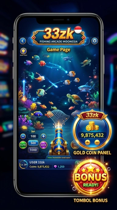 Galeri pratinjau visual 33zk build APK resmi terbaru